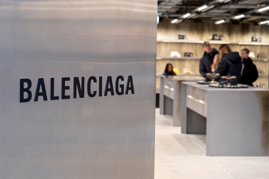 The Balenciaga store on New Bond Street on December 2, 2022 in London, United Kingdom.