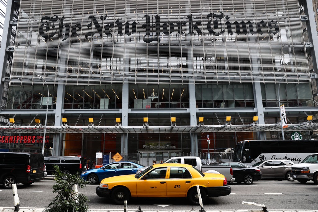 New York Times journalists, workers on 24-hour strike for 'better newsroom'