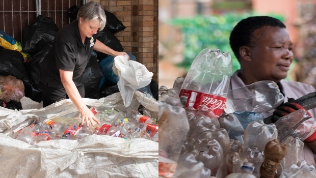 Women changing lives through recycling. 