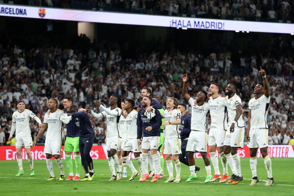 Real Madrid have clinched the 2023/24 LaLiga title