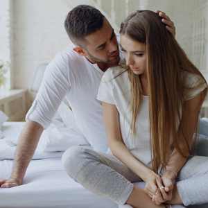 Here's how you can support your partner if he or she suffers from depression. 