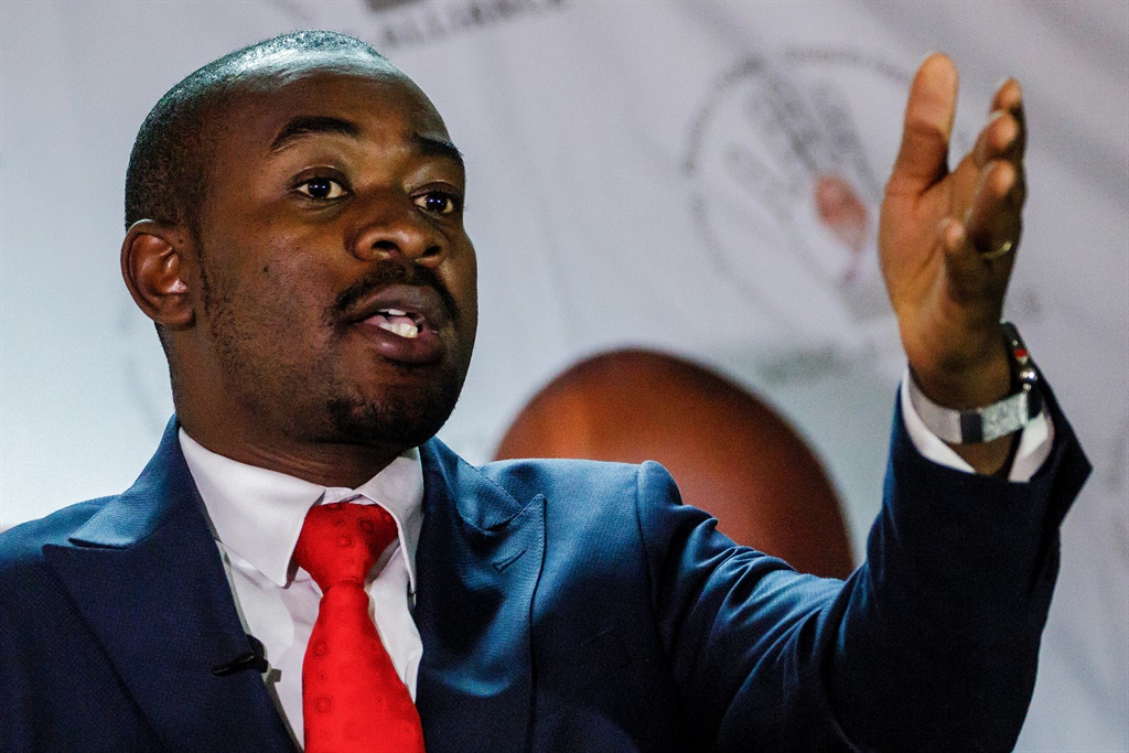 Nelson Chamisa (File: AFP)