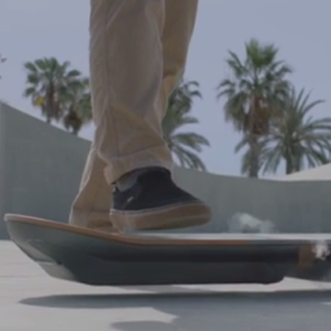Car-maker Lexus is showing off what appears to be a 'real' hover board. (Gareth van Zyl)