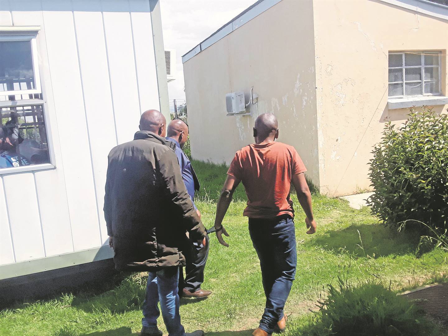 Ward councillor Jappie Mokoena and his co-accused were released on bail.    Photo by Joseph Mokoaledi 