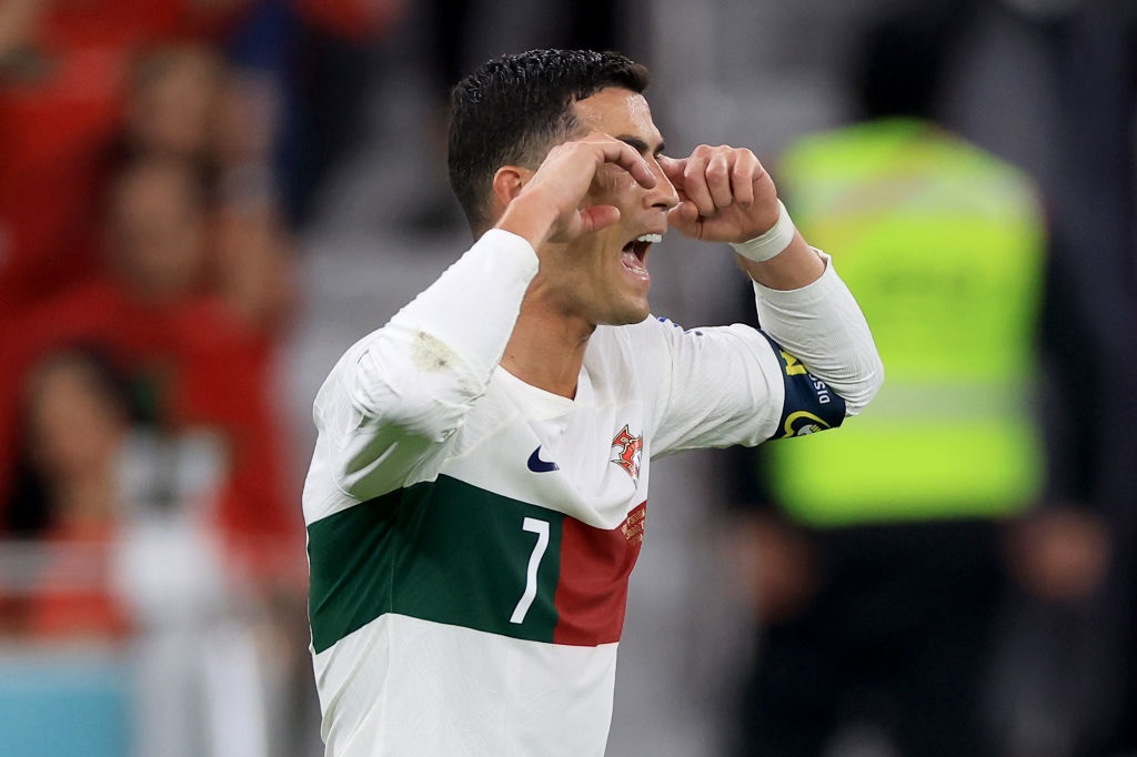 DOHA, QATAR - DECEMBER 10: Cristiano Ronaldo of Po