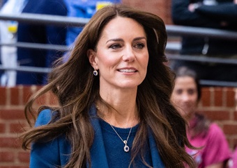 Smiling Kate captured alongside Prince William in new video a week after photo-editing scandal