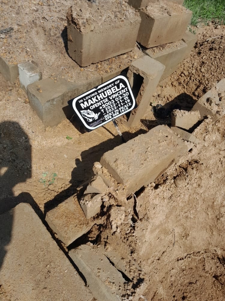 Community members disturbed two suspects who were found digging the grave of a 19-year-old man in Mpumalanga. Photo Supplied