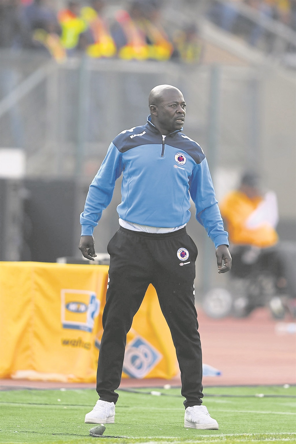 Kaitano Tembo, SuperSport United coach, has emphasised that they won’t change their approach against Orlando Pirates in the league. Photos byGallo Images