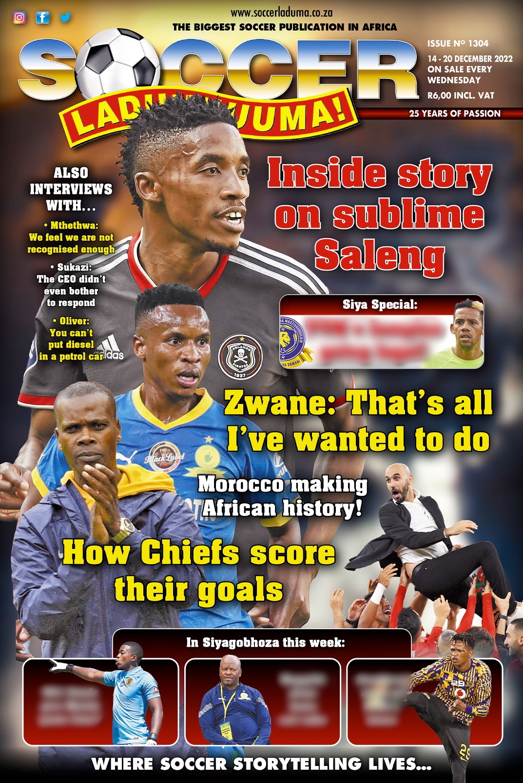 Soccer laduma on sale today news