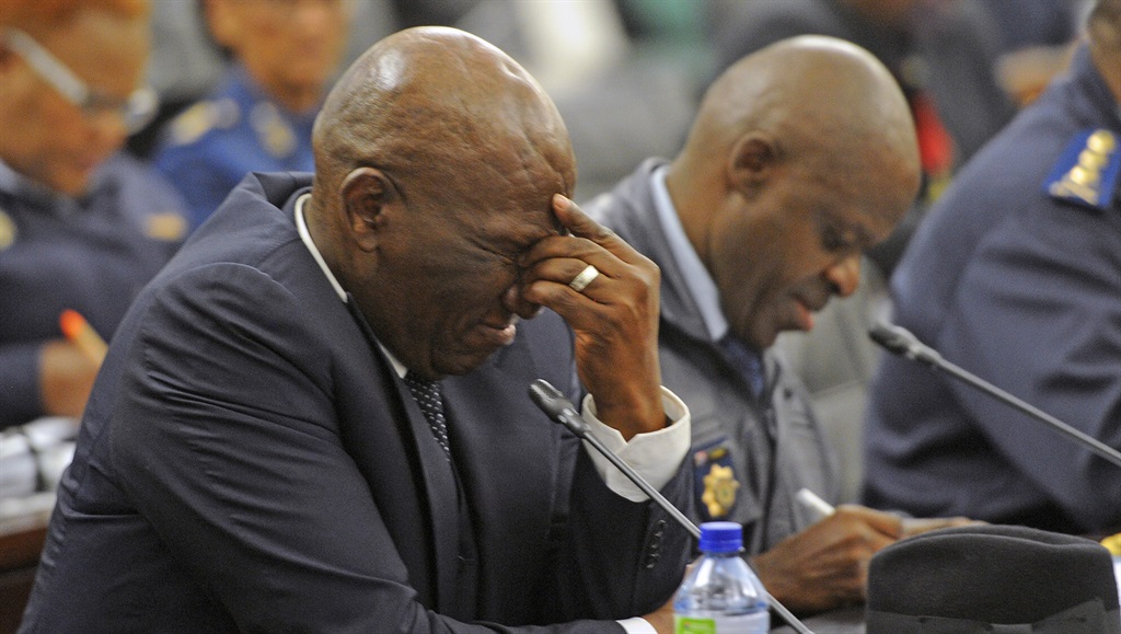 Police Minister Bheki Cele releases crime statistics on Tuesday (September 11 2018) in Cape Town. Cele presented the 2017/2018 crime statistics to the Portfolio Committee on Police in Parliament and later briefed the media. Picture: Brenton Geach/Gallo Images 