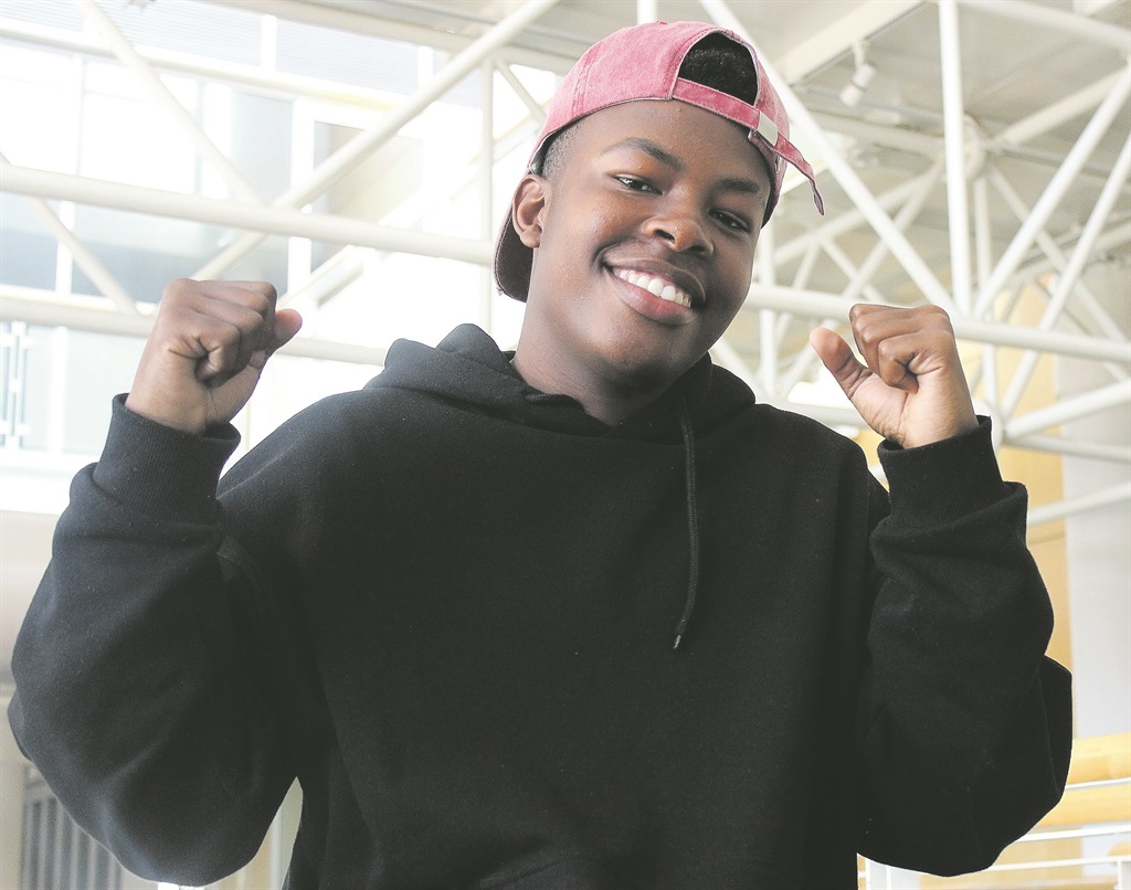 Young actor Paballo Mavundla is living his dream.       Photo by   Tebogo Phaswane