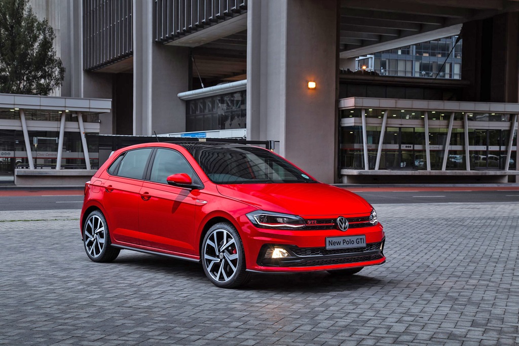 The VW Polo GTI is a hot and sporty hatchback.