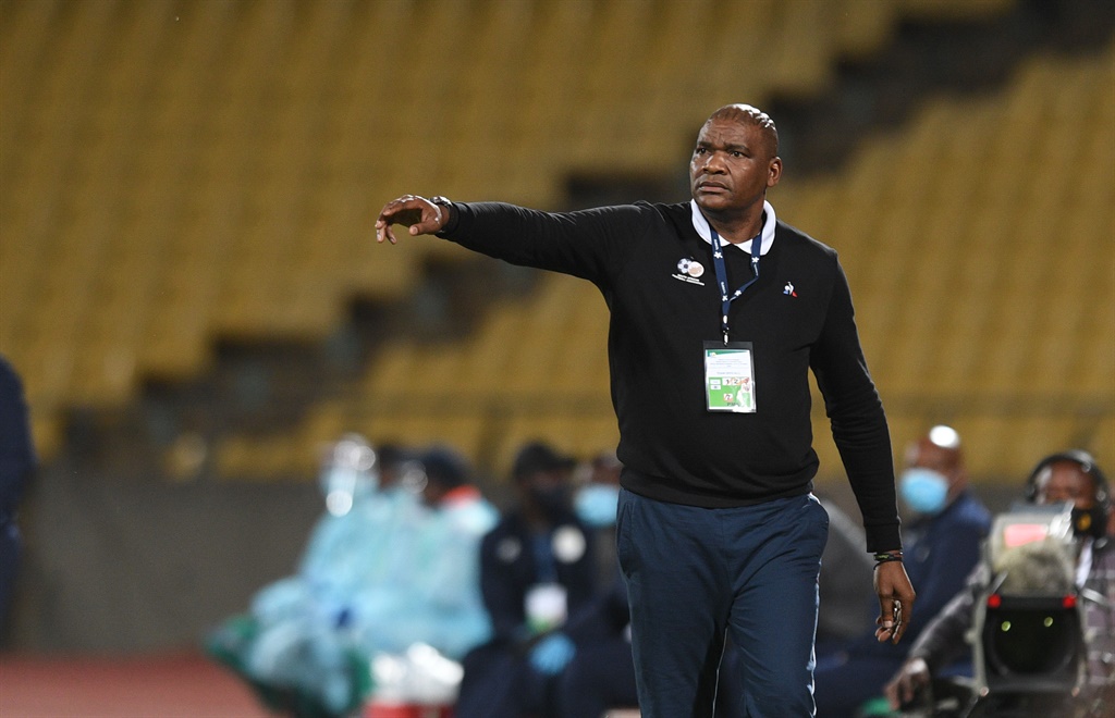 Molefi Ntseki coach  of South Africa.  Photo by Sydney Mahlangu/BackpagePix