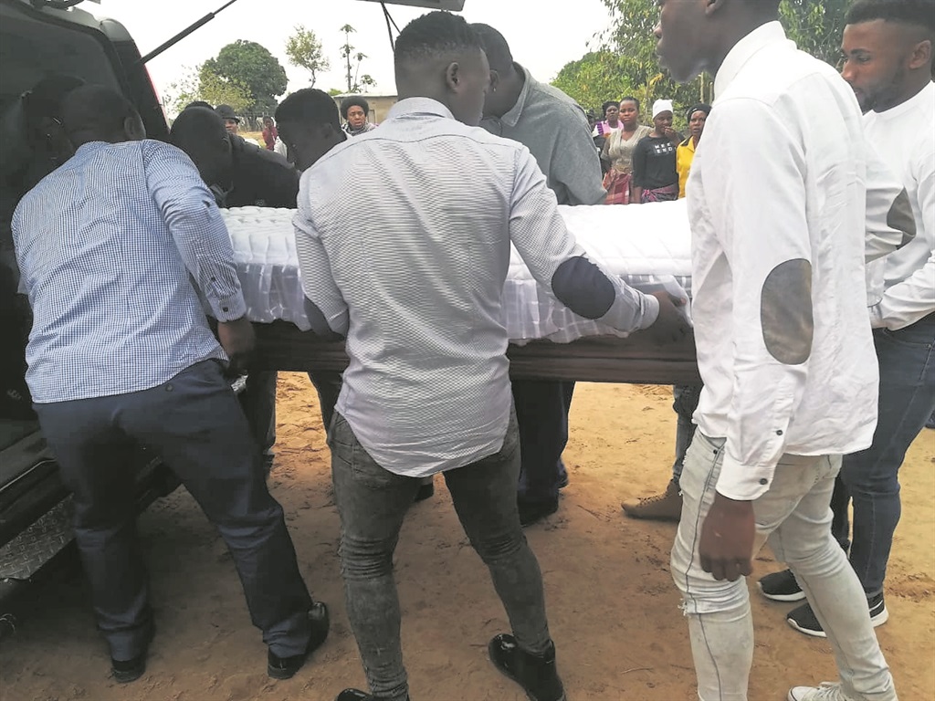 Lucky Kubayi was buried on Sunday after being found dead at his lover’s gate last Monday.               Photo by Oris Mnisi