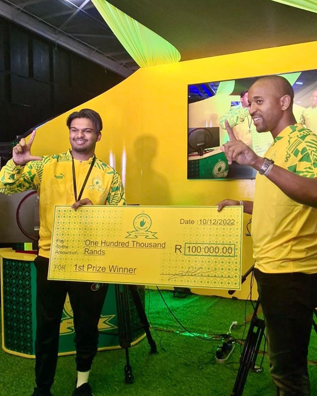 Winner of the 2022 Mamelodi Sundowns FIFA 23 Champ