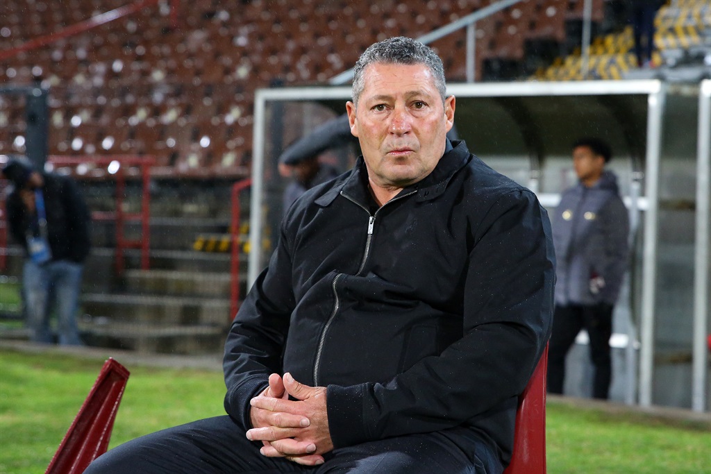 Stellenbosch FC head coach Steve Barker. 