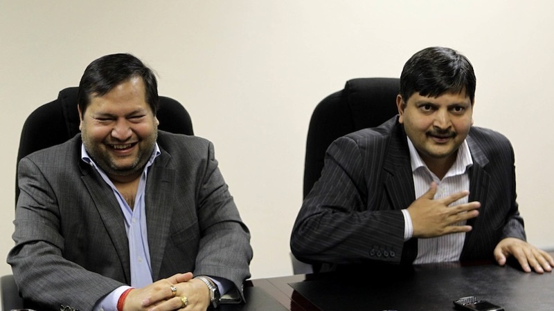 Ajay and Atul Gupta. Picture: File 
