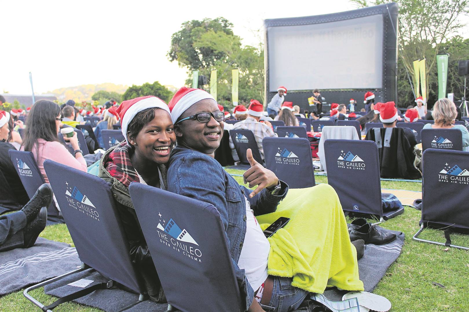 Sit back, relax and take in the festive atmosphere at open-air screenings of The Galileo cinema this holiday.