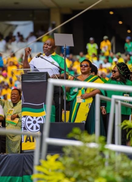 ANC president Cyril Ramaphosa. (Supplied, @MYANC Twitter)