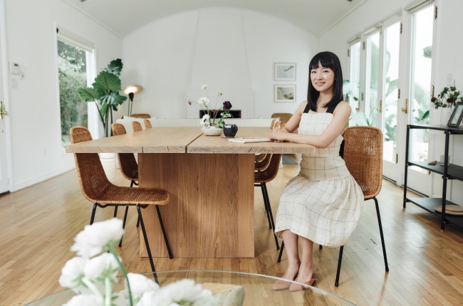 How Queen of clean Marie Kondo embraced chaos and clutter after having her  third child