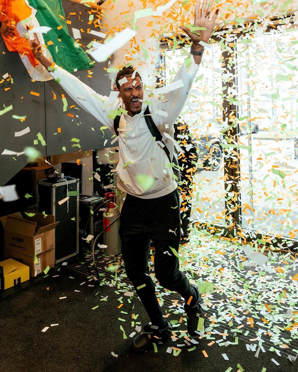 Ivorian striker Sébastien Haller received a truly memorable welcome back to Borussia Dortmund's training base after helping his country win their third Africa Cup of Nations crown.