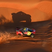 Loeb hunts down Dakar leader Sainz in 'hard' stage 10, SA's Baragwanath finishes second