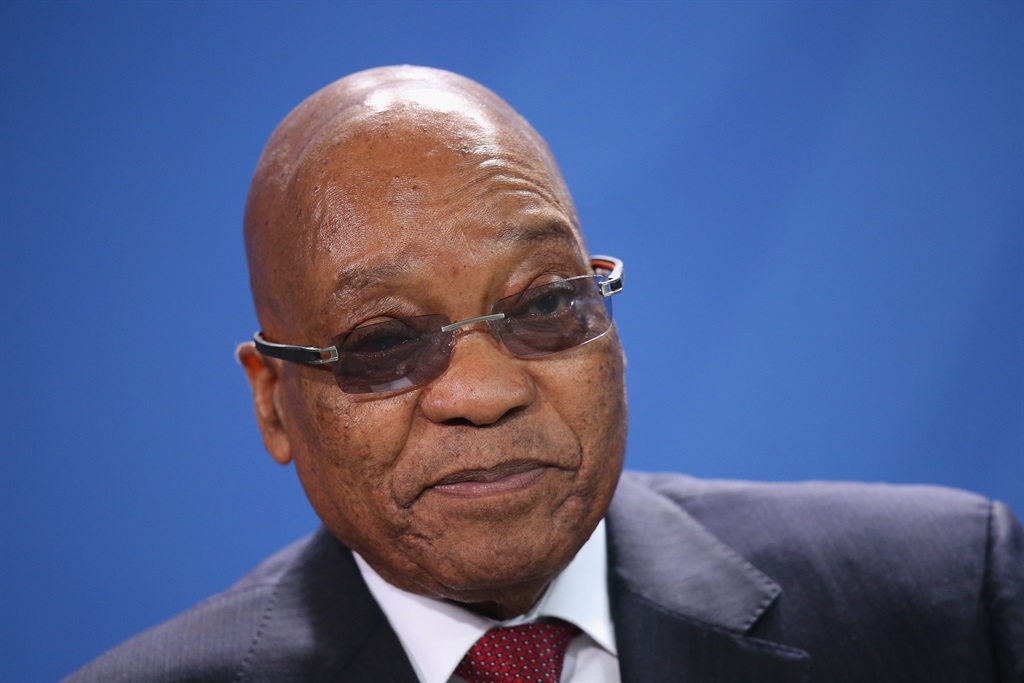 Former president Jacob Zuma is not allowed at Collins Chabane's grave. Photo by Getty Images