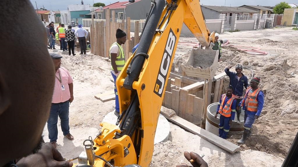Multi-million upgrade project under way in Gugulethu.