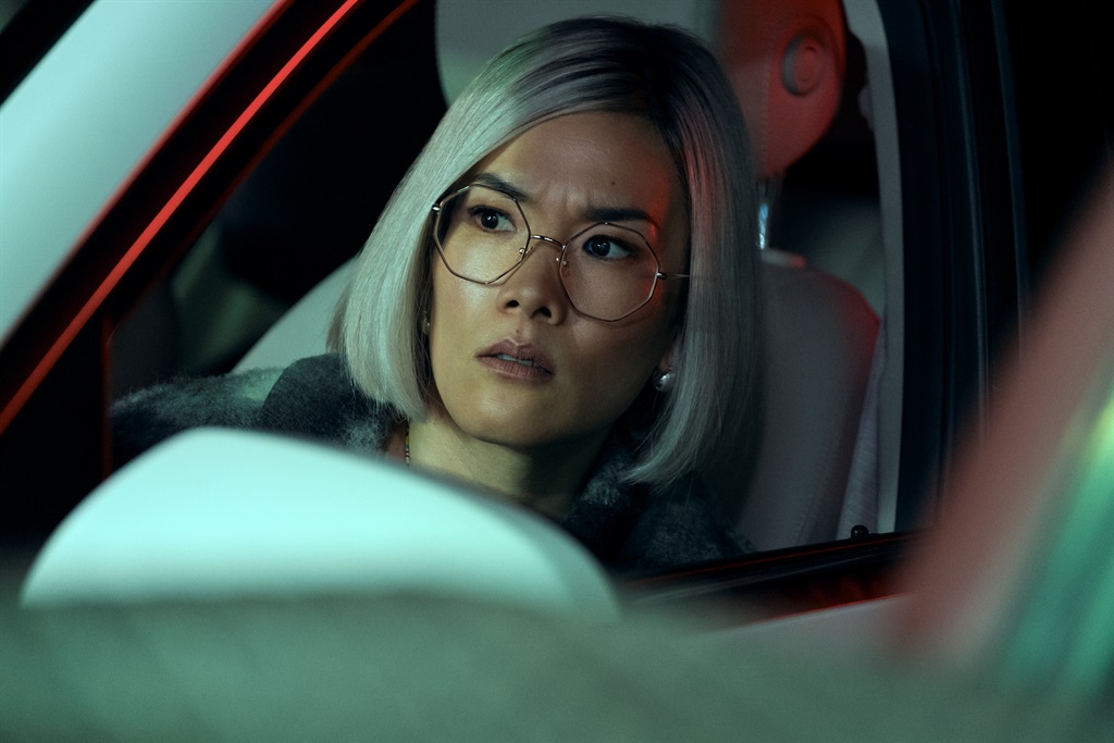 Ali Wong as Amy in Beef.