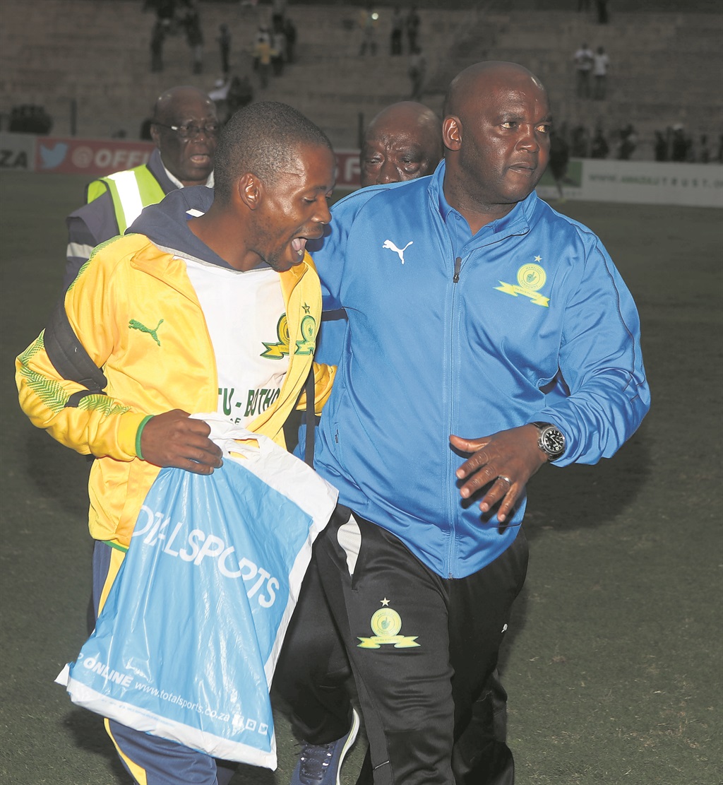 Pitso Mosimane has denied allegations levelled against him. Photos by Gallo Images