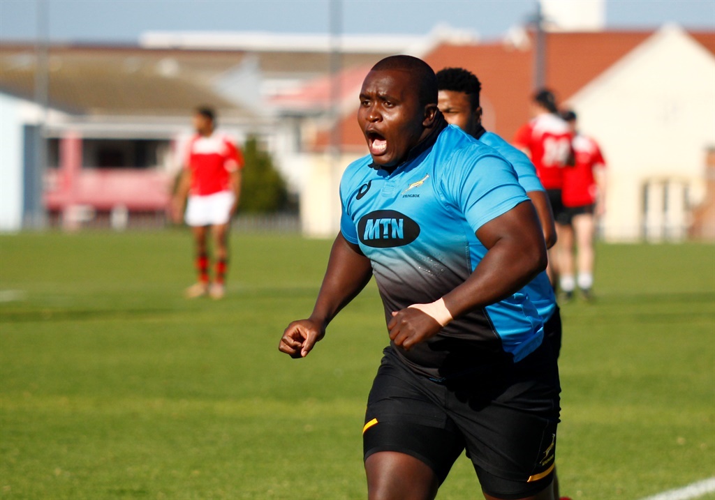 Trevor Nyakane is one of the Springboks that will line up against Namibia for the Vodacom Blue Bulls Presidents XV. Photo: Gallo Images 
