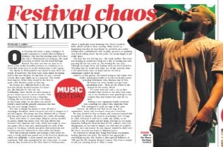 The article that appeared in Sunday's City Press.