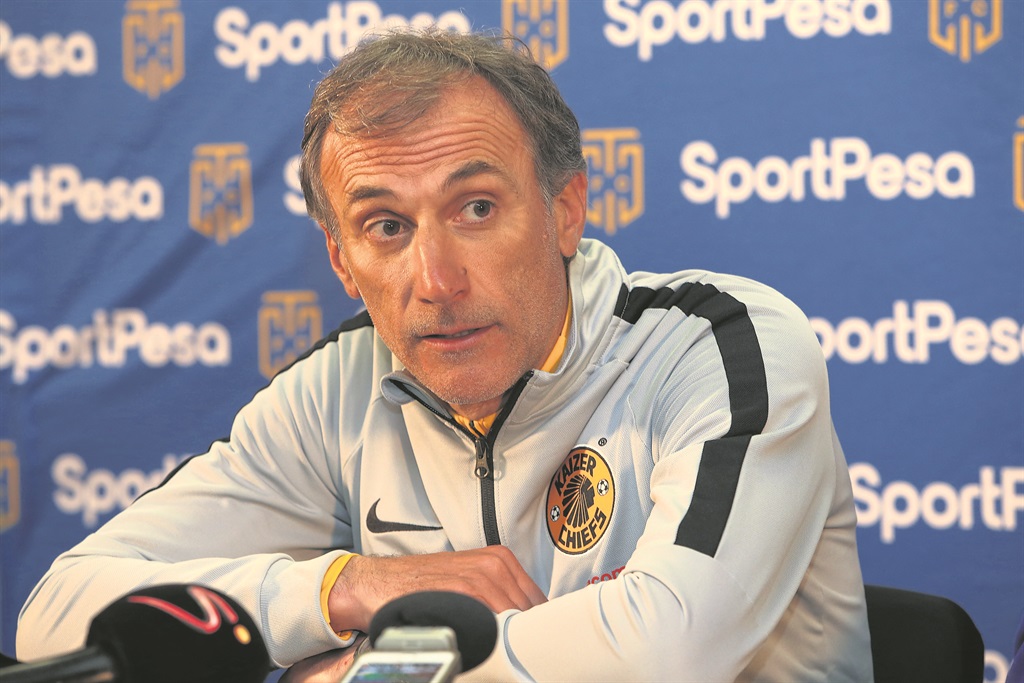 Kaizer Chiefs’ Italian coach Giovanni Solinas is happy with the way his players have responded to his tactics.Photo byBackpagepix