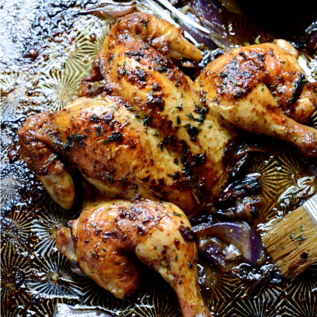 Paprika and rosemary chicken