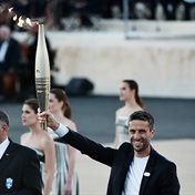 Olympic torch sets sail for France