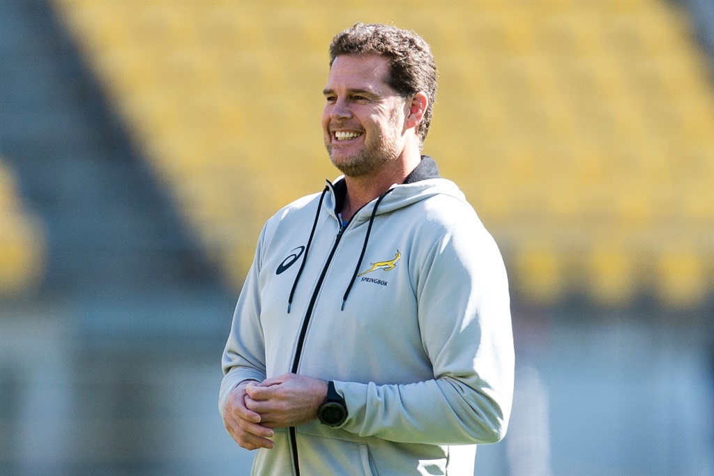 Springbok coach Rassie Erasmus believes his men are growing into a better team.
Photo: BackpagePix