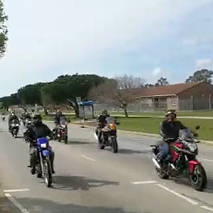 bikers ride against farm murders