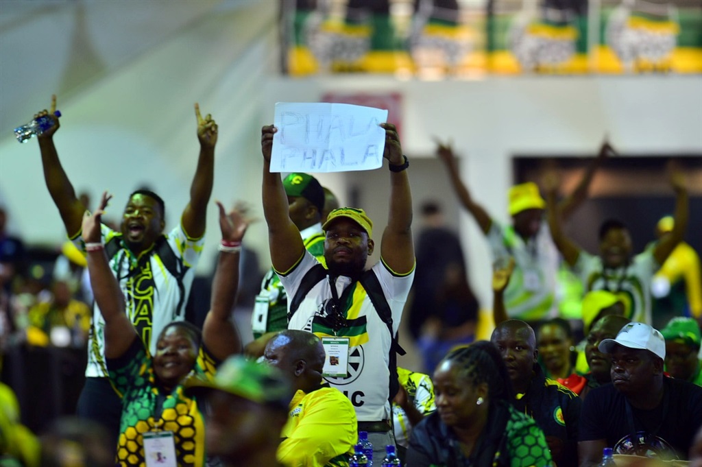 Day one of the 55th ANC NAtional Conference at  Johannesburg expo centre. Photo by Lucky Morajane