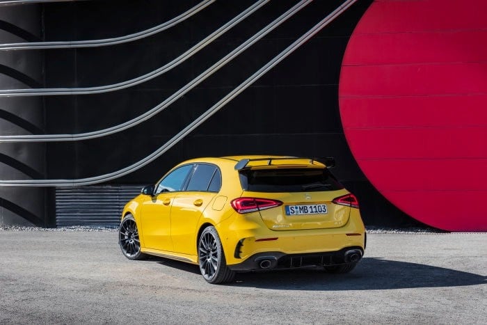 The-new-Mercedes-AMG A 35-4MATIC New entry level model-opens up the world of driving performance.
