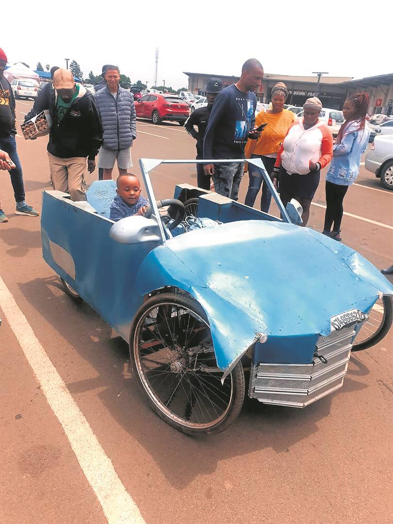 Liberty Ndlovu said he’s happy because kasi people like his car and he is comfortable driving it. 