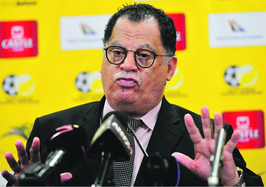 Safa president Danny Jordaan will be meeting with the players’ union soon.                                  Photo by Themba Makofane