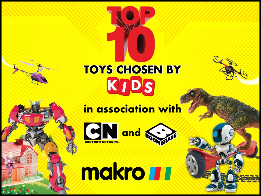 These are the toprated toys by kids You