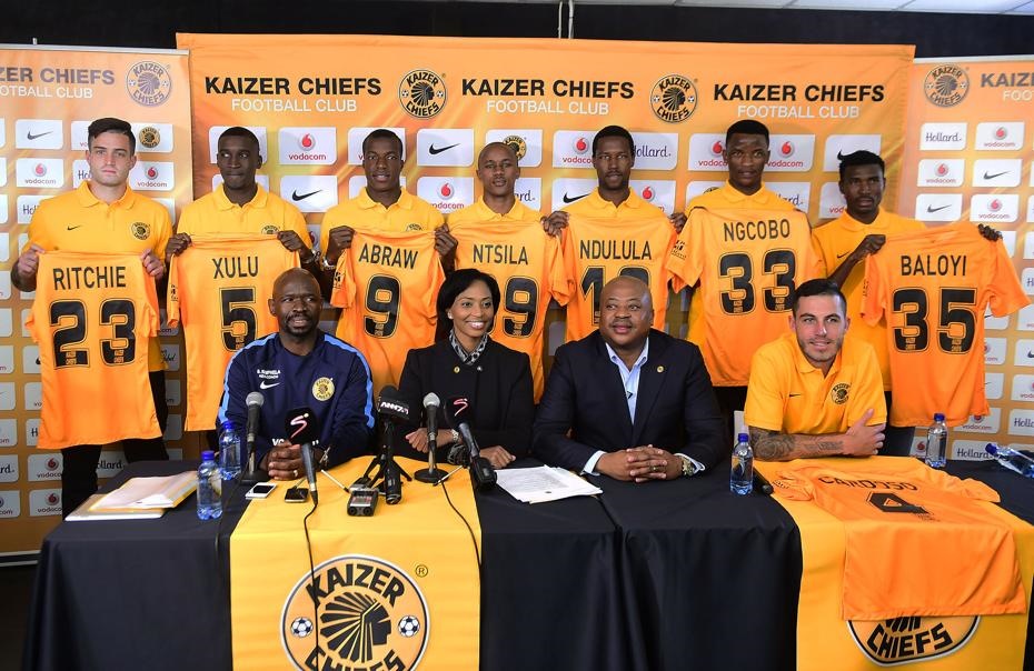 Official: Kaizer Chiefs confirm five new signings