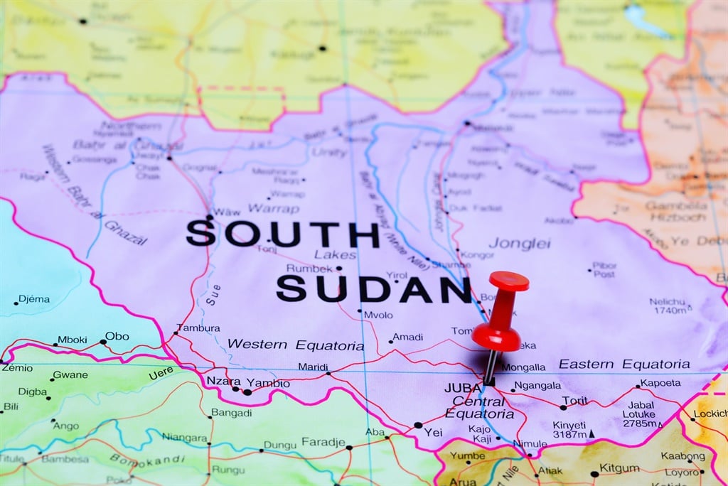 South Sudan map (File: iStock) 