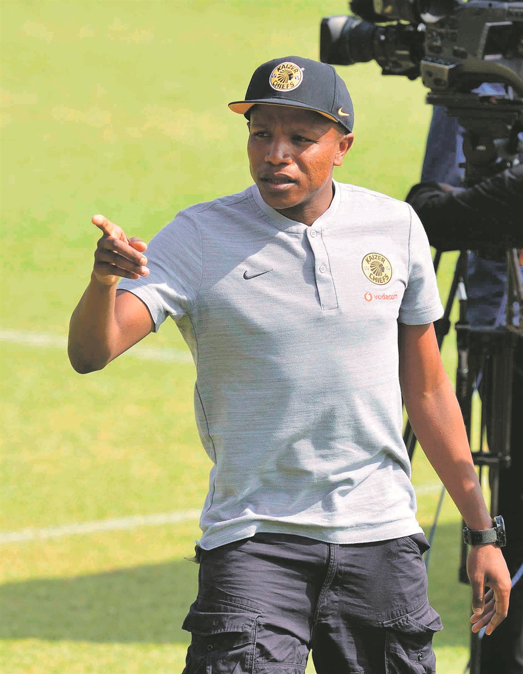 Lebogang Manyama admits that they will have to work hard to win trophies at Kaizer Chiefs.Photo by Gallo Images
