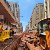 WATCH | 'Gwami City' begins work to repair Lilian Ngoyi Street after July blast