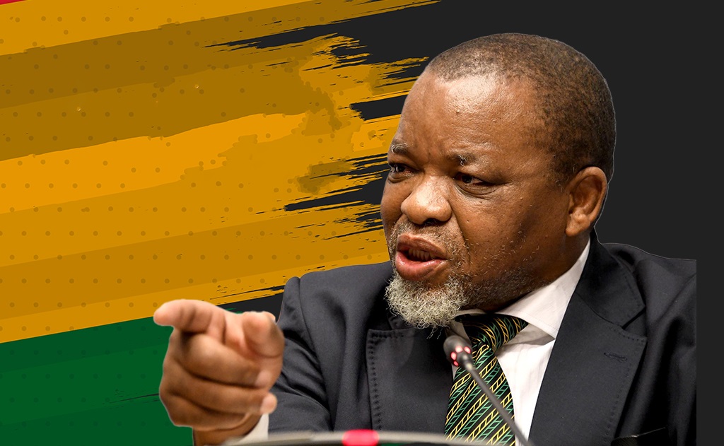 Minister of Mineral Resources and Energy Gwede Mantashe.