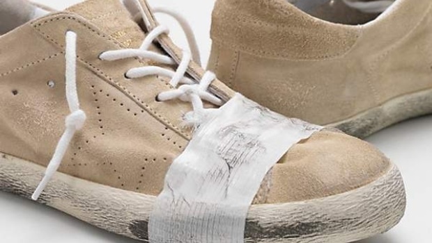 Golden goose duct sales tape sneakers