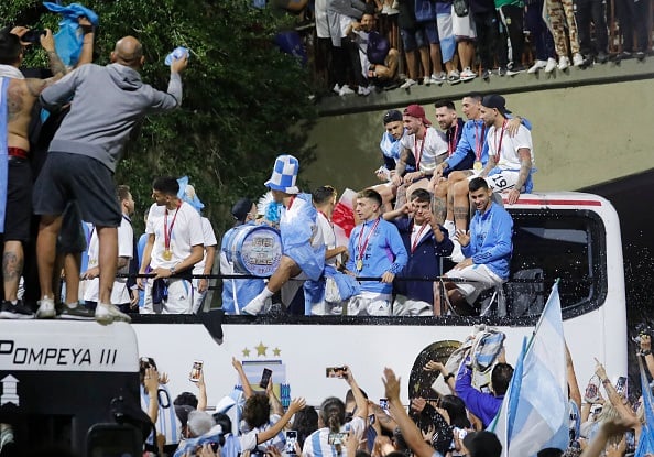 Gallery: Argentina's World Cup Trophy Parade In Buenos Aires | Soccer Laduma