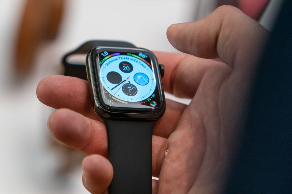 Apple wou dit die iWatch noem, maar moes met Watch tevrede wees. Foto: Getty Images